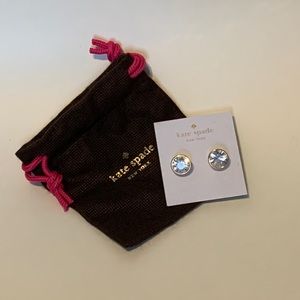 NWT Kate Spade Round Gumdrop Stud Earrings